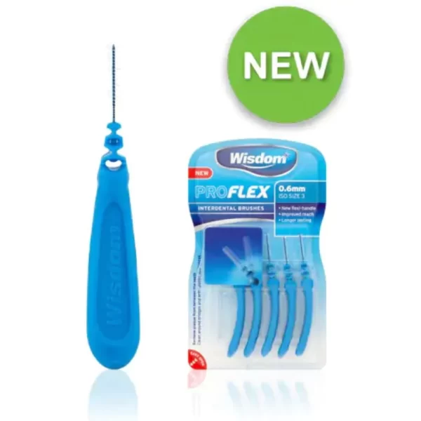 Wisdom Interdental Brushes 5's (0.6mm)