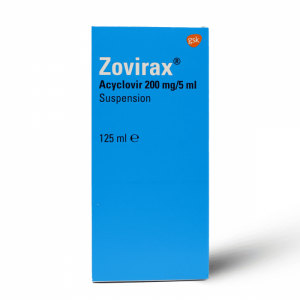 Alternative view of Zovirax 200mg/5mL Suspension 125ml
