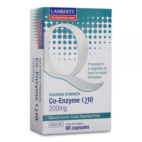 Lamberts Co-Enzyme Q10 200mg 60's