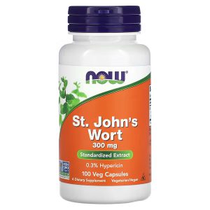 NOW Foods, St. John's Wort, 300mg, 100 Veg Capsules