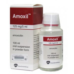 Amoxil Original Syrup 125mg/5ml 100ml