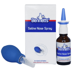 Bennetts Saline Nose Spray & Nasal Aspirator