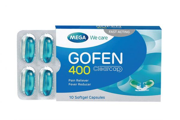 Mega Gofen 400mg Capsules 60's