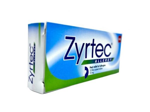 Zyrtec 10mg Tablets 30's