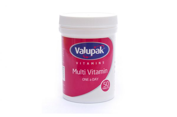 Valupak Multivitamin One-A-Day Tablets (50’s)